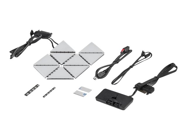Corsair iCUE LC100 Luci Smart triangolari per Case - Starter Pack